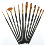 Keep Smiling Mix Artist Brush Set 12Pcs - Image 4
