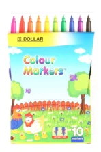 Dollar Colour Marker Pack of 10 Colors - Image 2