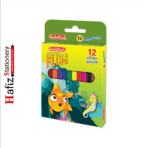 Goldfish 12 Color Pencil Half Size Pack for Kid