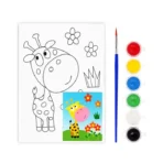 Keep Smiling Kids Canvas Painting Set in Assorted Designs