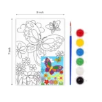 Keep Smiling Kids Canvas Painting Set in Assorted Designs - Image 2