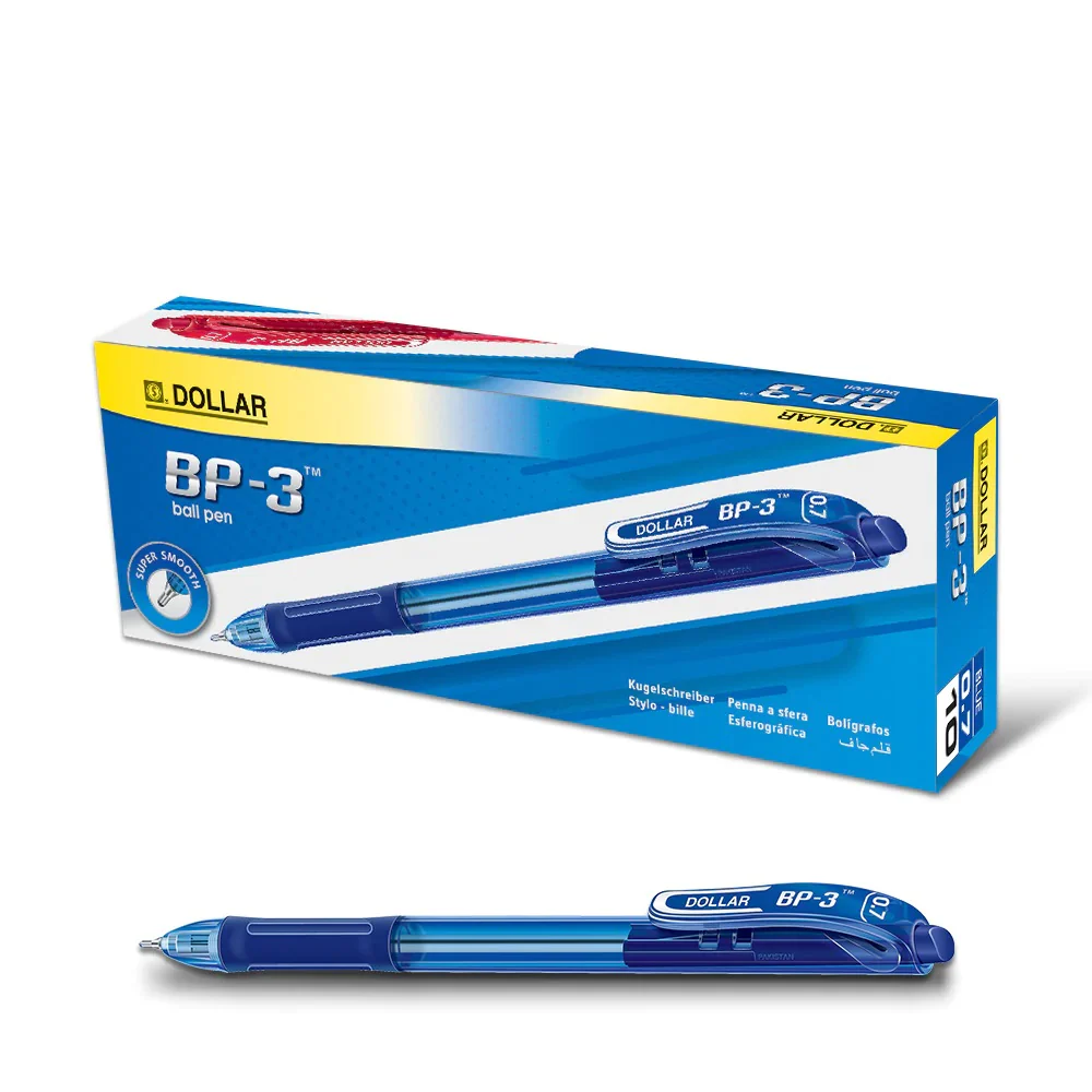 BP-3 Dollar BP-3 Ball Point Pen Pack of 10 - Image 1
