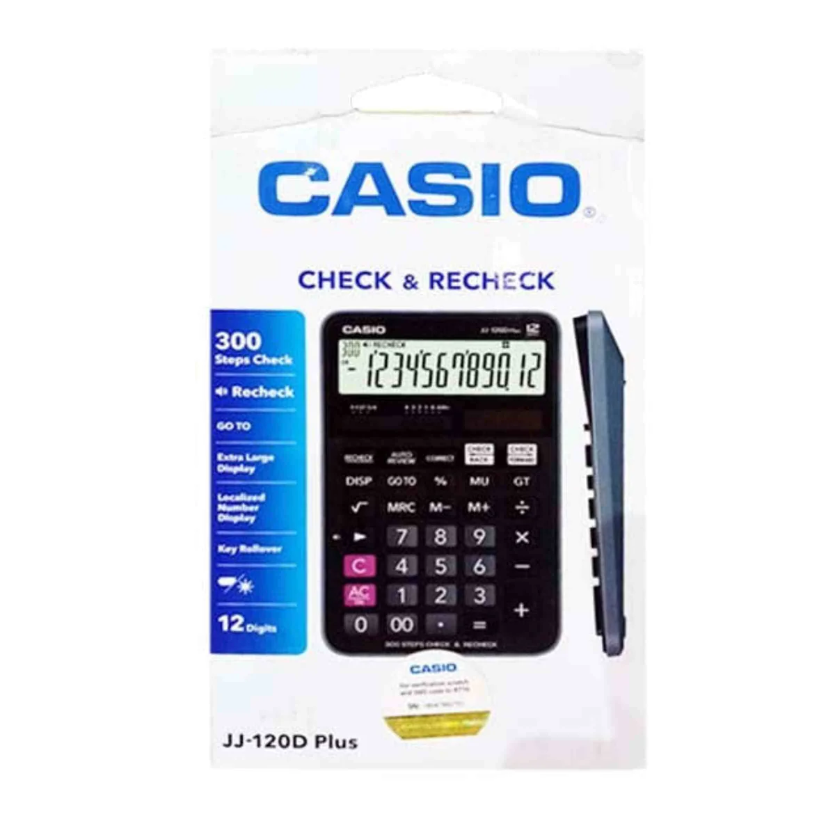 CasioOriginalCalculatorJJ-120DPlus_1_1 Casio Original Calculator JJ-120D Plus - Image 1