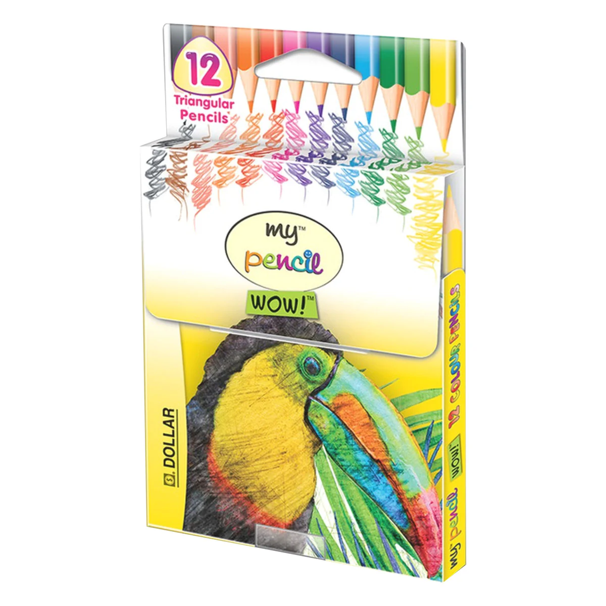 DVDV Dollar My Pencil Color (12 pcs) Half - Image 1
