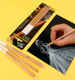 Mont Marte White Charcoal Pencils Pack of 3 - Image 2