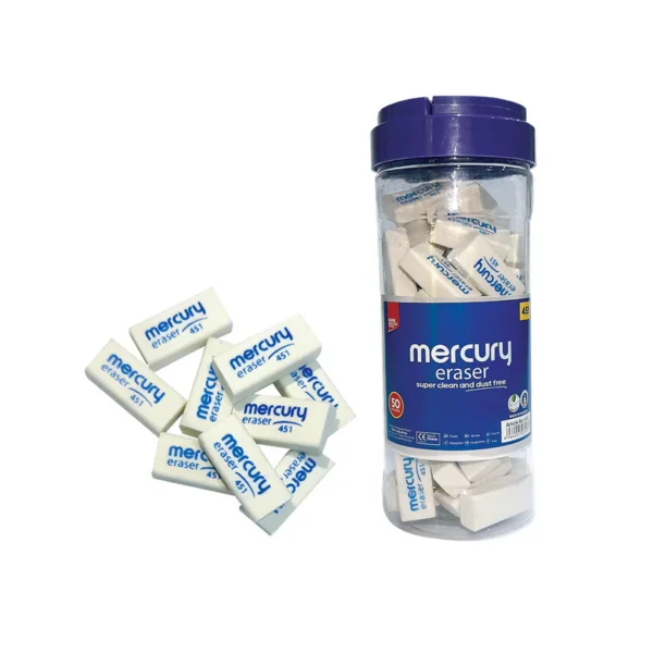 Mercury Eraser 451 Jar 50pcs