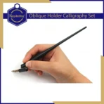 Keep Smiling Oblique Calligraphy Pen with 5 Nibs - Image 2