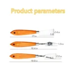 Stainless Steel Palette knife Pack of 3 - Image 4