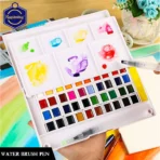 Keep Smiling Water Brush Pen 6Pcs Set - Image 2
