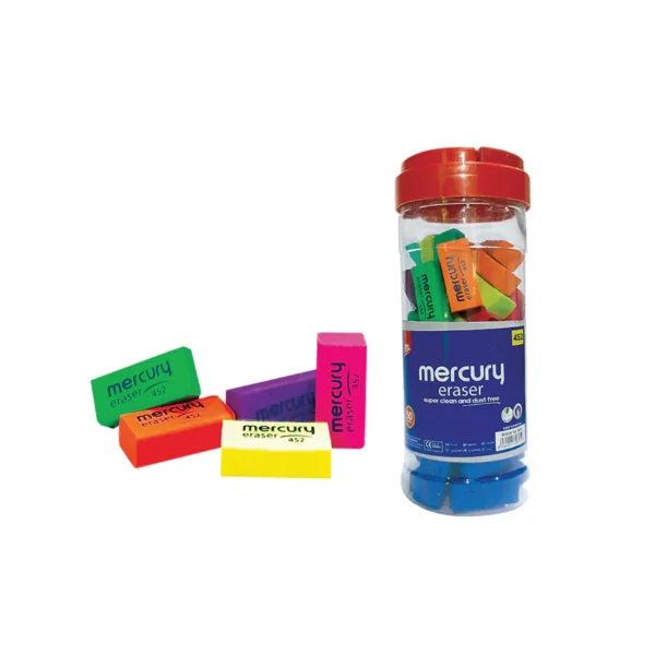 Mercury Eraser 452 Jar 50pcs