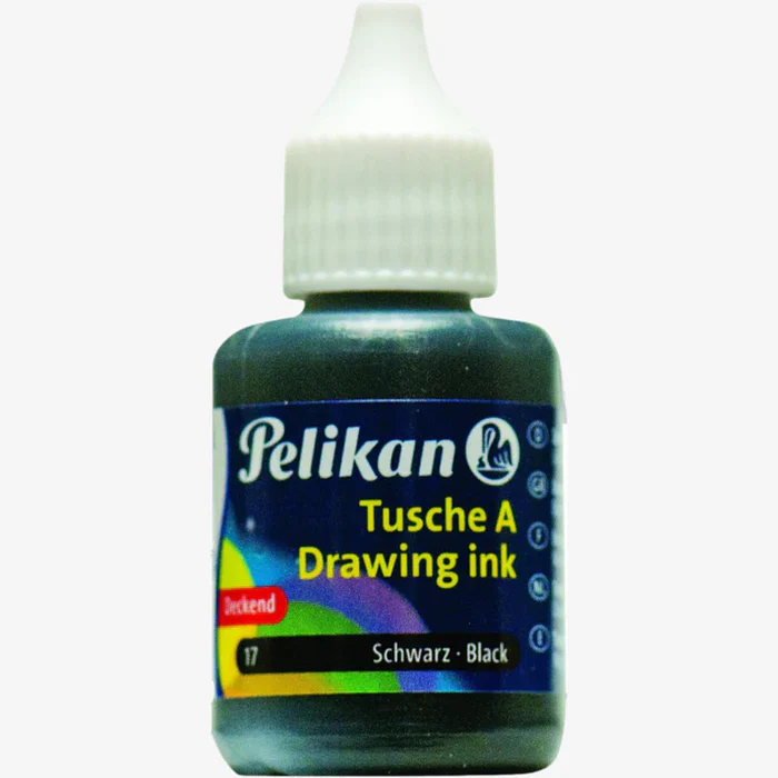 5 Pelikan Drawing ink Black 30ml - Image 1