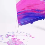 Mont Marte Pouring Acrylic Paint Set Premium 4pc x 60ml Aurora - Image 3