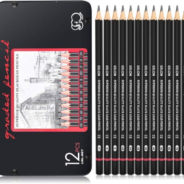 Sketch and Drawing Art Pencil Kit Set 12
