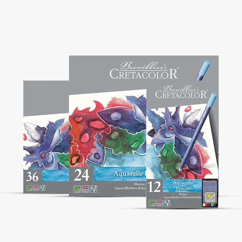 CretacolorMarinoAquarelleColorPencilsSet_2 Cretacolor Marino Aquarelle Color Pencils Set - Image 1