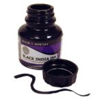 Daler Rowney Black Indian Ink 29.5Ml Bottle - Image 2