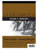 Daler Rowney Fine Grain Heavyweight Sketching & Drawing Pad - Image 2