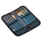 Daler Rowney Simply Natural Hair Brush Set With Zip Case - Image 2