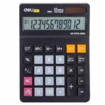 Deli Desktop Calculator 12 Digits, 120 Steps Check - Image 2