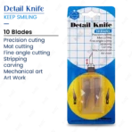 Detail Knife Cutter Blade (10Pcs) - keep smiling