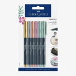 Faber Castell Metallic Color Marker Set Of 6pcs