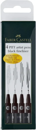 Faber Castell Pitt Artist Pen Black