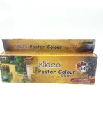 Kidco Poster Colors + Glitter - 7 Colors with Brush