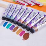 Mont Marte Metallic Acrylic Paints 18 ml Tubes Set Of 8 Pieces - Image 3