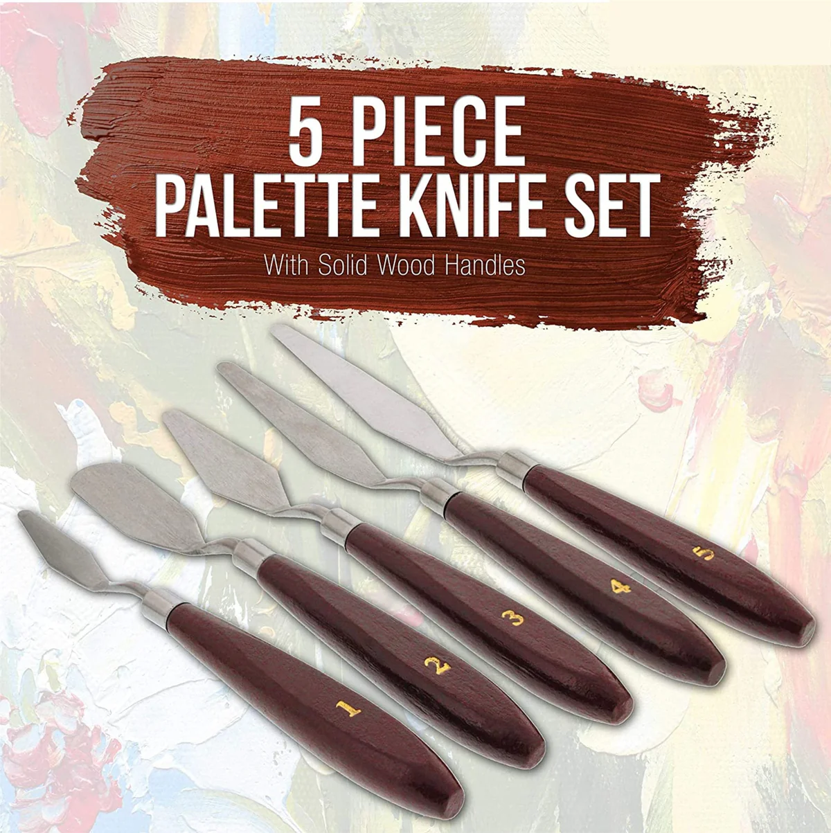 PaletteKnifeToolSet_5pcs_99f92996-6995-4d4d-a0cb-b045d5188469 Palette Knife Tool Set of 5 - Image 1
