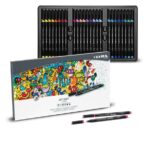 Lyra Hi Quality Art Brush Pen Tin Box Of 40