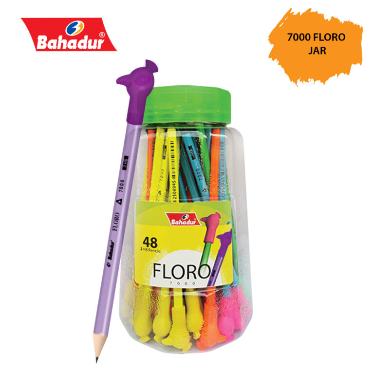 WEBSITE-PICTURES-28-768x768 Floro Pencil 48 Pcs Jar - Image 1