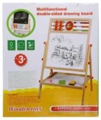 Kids Educational & Learning Magnetic Wooden Drawing Board