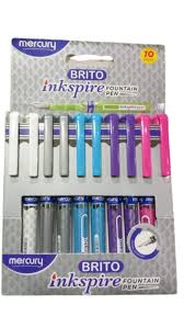 Mercury Brito Ink Spire Fountain Pen 10