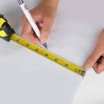 Steel measuring tape 5 meter/16 feet inchi tape - Image 2