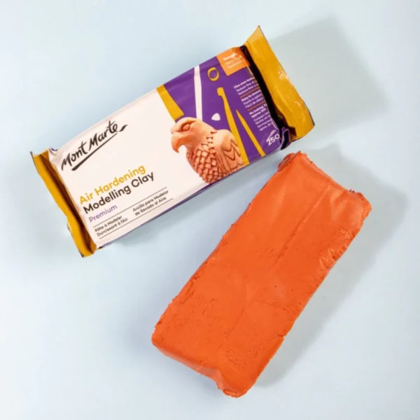 Air Hardening Modelling Clay Brown - 250gm - Mont marte