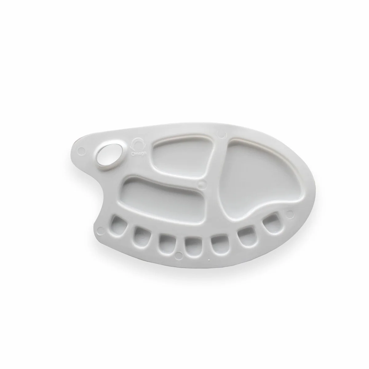 largepaintpalette Omega Plastic Paint Palette 10 Pot Large - Image 1