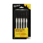 Mont Marte Detail & Liner Brush Set of 5