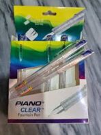 Piano Clear Fountain Pen Pack Of 10 - Image 2