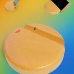 Wodden Mobile Stand Round - Image 3