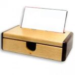 VISITING CARD BOX WOODEN - Image 2