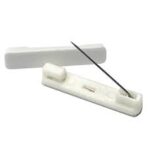 White Safety Pin Bar