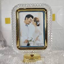 Crystal magic mirror lamp with picture