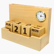 Wooden Calendar forever