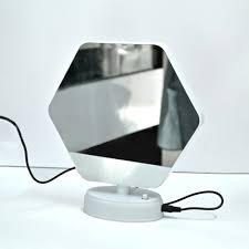 Customized Magic Mirror Photo Frame with round LED