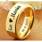 Customized Couple Name ring - Image 6