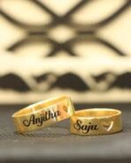 Customized Couple Name ring - Image 4