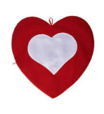Red Heart Love Cushion - Image 2