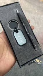Custom Name Pen and Keychain - Image 3