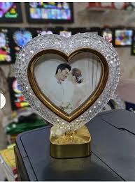 Crystal magic mirror lamp with picture